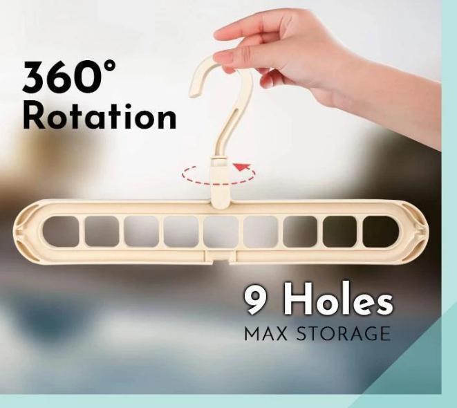 SaveSpace Set Κρεμάστρες 360° 4 Τεμάχια