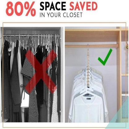 SaveSpace Set Κρεμάστρες 360° 4 Τεμάχια